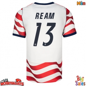 United States Tim Ream #13 Replica Home Stadium Shirt World Cup 2026 Short Sleeve
